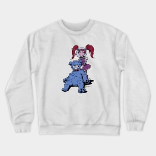 Fuzzy Crewneck Sweatshirt